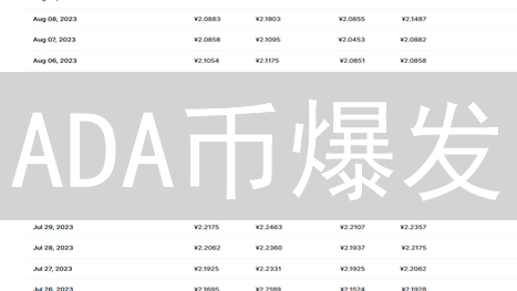 ADA币爆发？七大应用场景深度解析！未来已来？