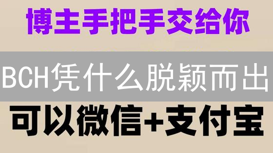 BCH凭什么脱颖而出？深度解析比特现金的低费率优势！