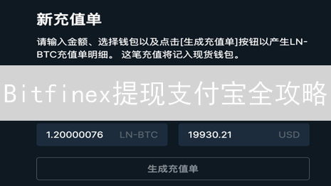 Bitfinex提现支付宝全攻略：高效变现，你真的会吗？