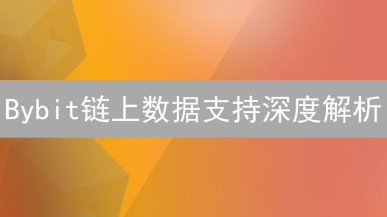 Bybit链上数据支持深度解析：交易者必备指南！