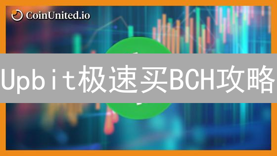 Upbit极速买BCH攻略：3分钟搞定，新手也能变大神！